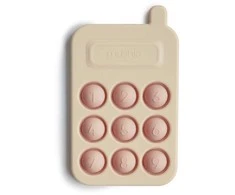 Mushie pop it žaislas Telefonas Blush