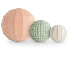 Mushie sferinis sensorinis žaislas Blush