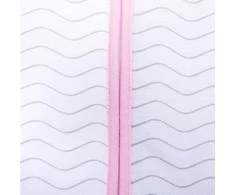 Natulino CosyNites trisluoksnis kūdikių miegmaišis (natural baltas pilkas waves / pink spalva)