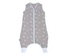 Natulino LITTLE WALKERS trisluoksnis kūdikio miegmaišis Animals Gray &amp; Baltas