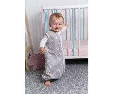 Natulino LITTLE WALKERS trisluoksnis kūdikio miegmaišis Animals Gray &amp; Baltas