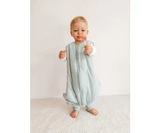 Natulino NATURALS LITTLE WALKERS™ dvisluoksnis kūdikio miegmaišis celadon (mėtinės spalvos)
