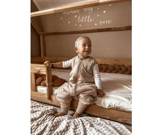 Natulino NATURALS LITTLE WALKERS™ viensluoksnis kūdikio miegmaišis beige (smėlio spalvos)