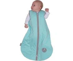 Natulino SuperLite viensluoksnis kūdikio miegmaišis (natural mint / warm pilkas spalva)