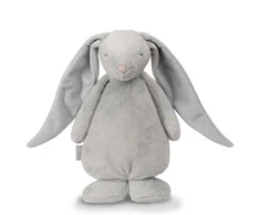 Moonie 2.0 migdukas Humming Bunny - Sidabrinis su garso įrašymo funkcija