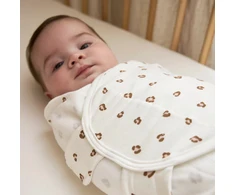 Pink Meyco Baby kūdikio vystymo miegmaišis 0–3 mėn., Mini Panther Soft Rožinė – TOG 1.0