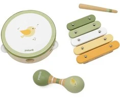 Viga Toys VIGA Muzikiniai Instrumentai Rinkinys PolarB Žalias