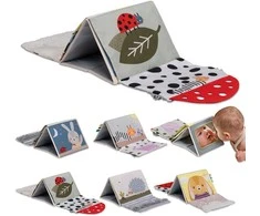Taf toys lavinamoji knygelė Tummy time Sensory book