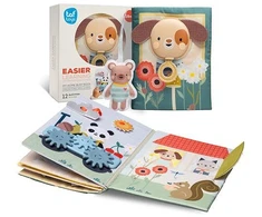 Taf Toys lavinamoji užimtumo knygelė My Home Busy Book, 18 mėn.+