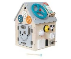 2Kids Toys 2Kids Žaislai Veiklos lenta Namelis pilkas