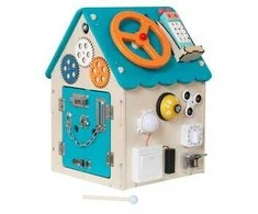 2Kids Toys 2Kids Žaislai Veiklos lenta Namelis turkio spalvos