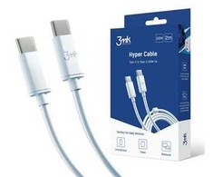 3MK Kabelis HYPER TYPE-C/TYPE-C 2M 100W 5A