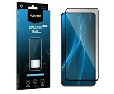 Apsauginis stiklas 5D Samsung Galaxy M55 5G MyScreen Diamond Glass Edge Lite Full Glue su juodos spalvos krašteliu