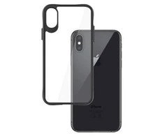 3Mk Protection 3mk Satin Armor dėklas+ iPhone Xs Max - permatomas juodas