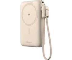 Adam Elements Vionta C2 Pro 8-in-1 magnetinis 10000 mAh smėlio spalvos