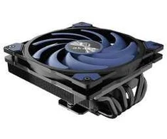 Akasa ALUCIA H6LS M2 CPU-Kühler - 120 mm, juodas / blau