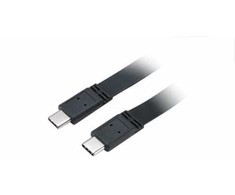 Akasa Type C to Type C Adapteris Cable PROSLIM - Juodas