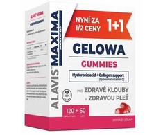 ALAVIS MAXIMA Gelowa Gummies 120 tablet + 60 kapslí