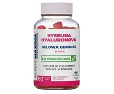 ALAVIS MAXIMA Kyselina Hyaluronová GELOWA GUMMIES Jahoda 60 žvýkacích tablet