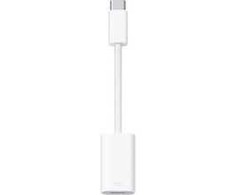 „Aligator Lightning“ – USB C adapteris, baltas, skirtas įkrovikliams ir duomenų laidams