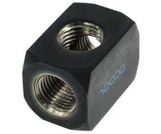 Alphacool HF Anschlussterminal TEE T-Stück Rund G1/4 (juodas)