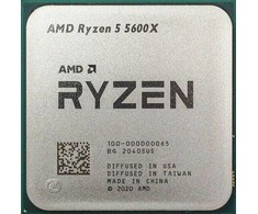 Procesorius AMD Ryzen 5 5600X, 3.7 GHz, AM4