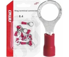 Jungtys, gnybtai, kilpelės, 8,4 mm, 10 vnt., amio-03079
