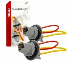 Amio Plastikiniai lizdai 2 vnt., T15/W16W/W5W