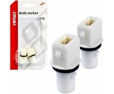 Kubinis lemputės lizdas T10 W5W W3W W16W amio-03047