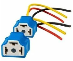 Keraminiai kubeliai tiesūs h4 lizdo kištukai amio-03052