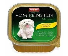 Animoda ANIMONDA Vom Feinsten Adult paukštiena with pasta – drėgnas ėdalas šunims – 150g
