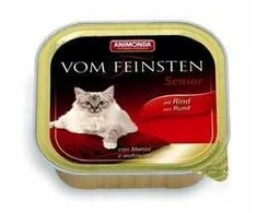 Animoda Drėgnas Kačių Maistas - ANIMONDA Vom Feinsten Senior Su Jautiena 100g