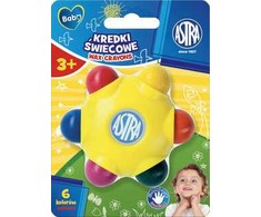 Astra vaikiški kreideliai, 6 spalvos