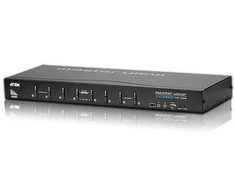 Aten | 8 prievadų USB DVI/garso KVM komutatorius | CS1768