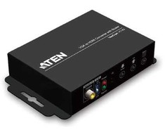 Adapteris AV Aten HDMI - D-Sub (VGA) juoda (VC182-AT-G)