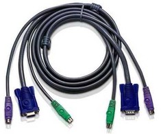 Aten | KVM Cable, 3M PS/2 | 2L-1003P/C