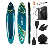 Athler SUP swim board Zander 350 Žalias