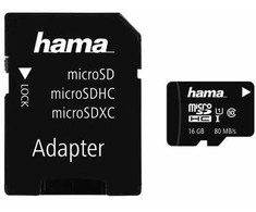 Atminties kortelė Intenso Hama 124138 Micro SDHC 16 GB
