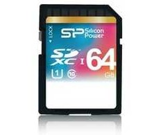 Silicon Power atminties kortelė SDXC 64GB Elite