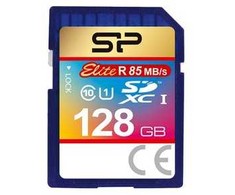 Silicon Power atminties kortelė SDXC 128GB Elite
