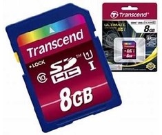 Atminties kortelė Transcend SDHC 8GB Class10 UHS-I 600x Ultimate