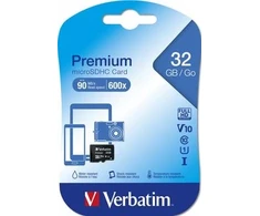 Atminties kortelė Verbatim Micro SDHC 32 GB pamětová karta