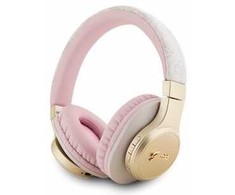 GUESS belaidės ausinės bluetooth GUBH604GEMP (4G Script) rožinė