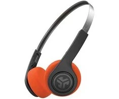 JLab Rewind 2 Ant ausų uždedamos Bluetooth-Ausinės su mikrofonu Juodas 20 Std. naudojimo