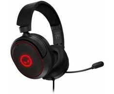 LORGAR Kaya 460, USB Žaidimų ausinės su mikrofonu, CM108B, RGB apšvietimas, Plug&amp;Play, USB-A jungties laidas 2m, medžiaginiai ausų pagalvėlės, dydis: 192*184.7*88mm, 0.329kg, juodas