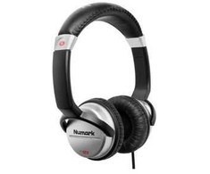 Numark HF125 ausinės su laidu su lankeliu ant galvos Juodas, Sidabrinis