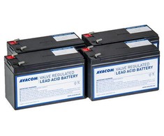 AVACOM AVA-RBP04-12090-KIT - akumuliatorius skirtas CyberPower, EATON, Effekta, FSP Fortron, HP, Legrand UPS