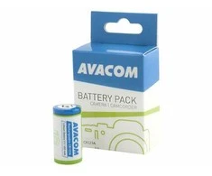 AVACOM ĮKRAUJAMAS NUOTRAUKOS Akumuliatorius AVACOM CR123A, RCR123A 3V 450MAH 1,4WH