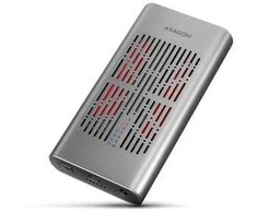 AXAGON USB-C 20Gbps Dual M.2 NVMe SSD CLONE MASTER Enclosure | EEM2-20GD
