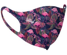 BAAGL Antibacterial Adult Drape Flamingo